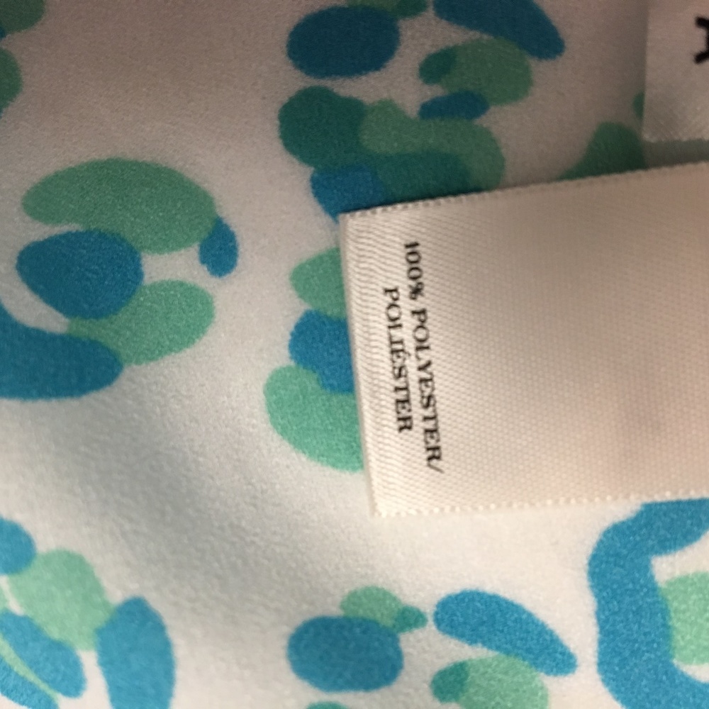 Ann Taylor Colored Leopard Print Button Down Shirt - image 6